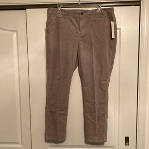 Coldwater Creek Velveteen Jeans NWT